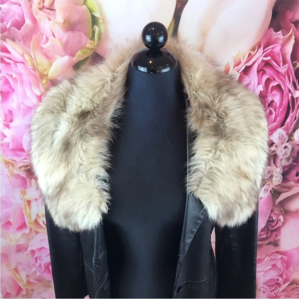 •Express•Leather Jacket - Picture 5 of 7